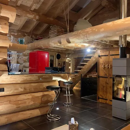 Chalet Anzac Chalet 5 Etoiles En Rondins Tout Neuf Unique Dans Les Aravis Les Villards-sur-Thones Exterior photo