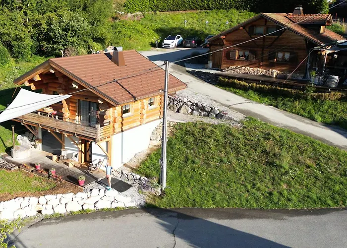 Chalet Anzac Chalet 5 Etoiles En Rondins Tout Neuf Unique Dans Les Aravis