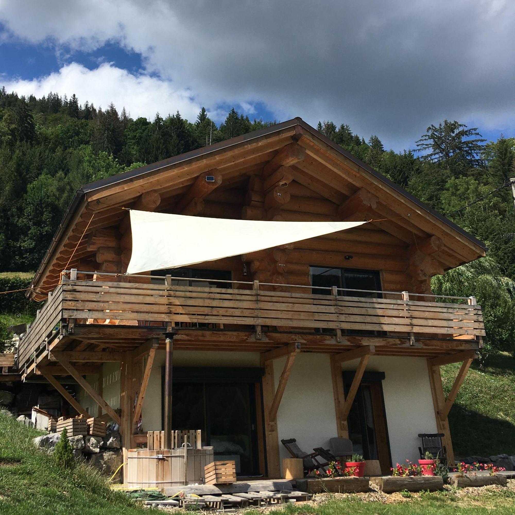 Chalet Anzac 5 Etoiles En Rondins Neuf Unique Dans Les Aravis Les Villards-sur-Thônes